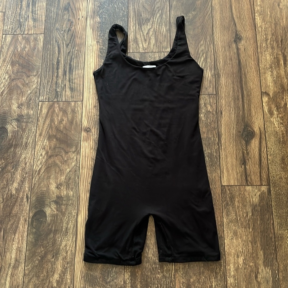 Black bumpsuit